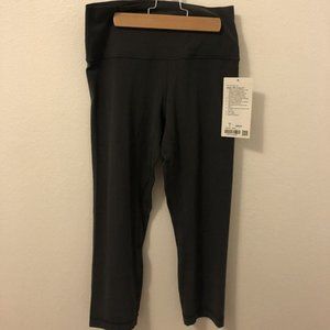 LULULEMON ALIGN HR CROP 21' - GRAPHITE GREY - 8